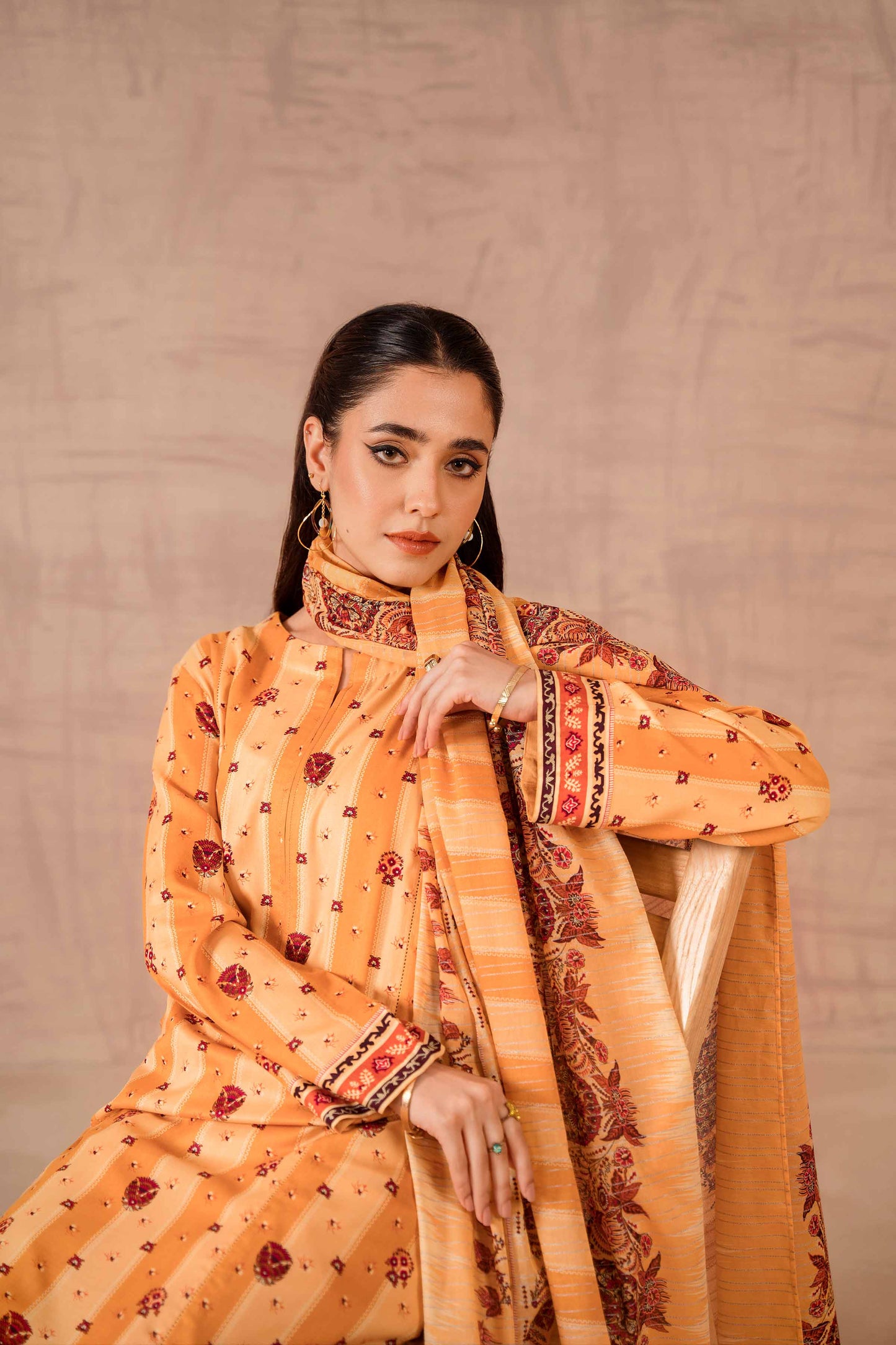 Nishat Linen - 3 Piece - Printed Suit - 42301749