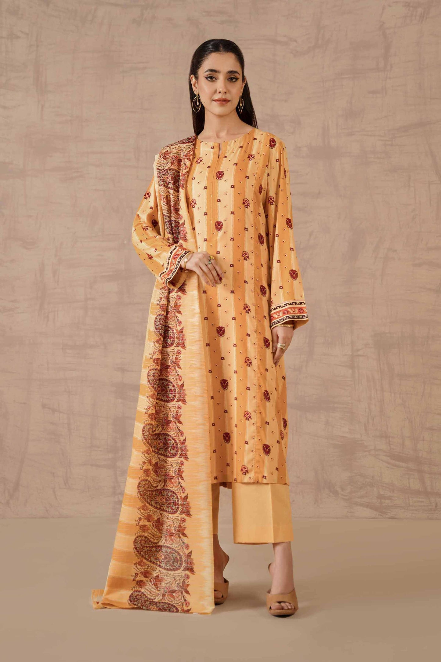 Nishat Linen - 3 Piece - Printed Suit - 42301749