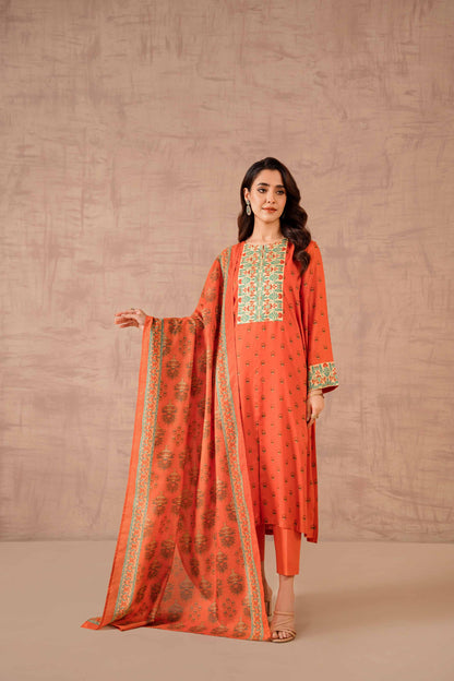 Nishat Linen - 3 Piece - Printed Suit - 42301750