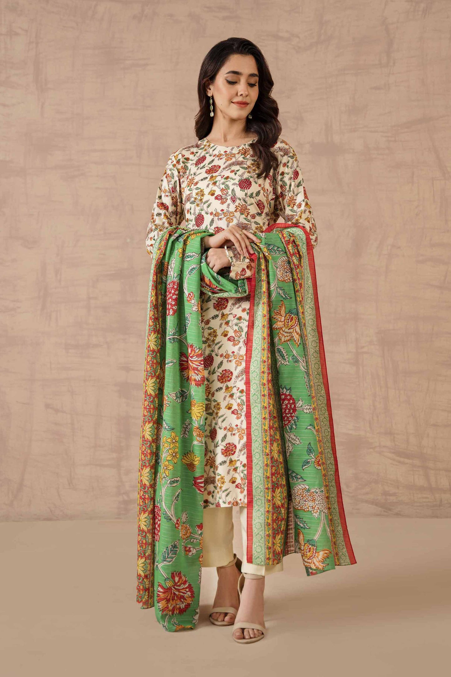 Nishat Linen - 3 Piece - Printed Suit - 42301751