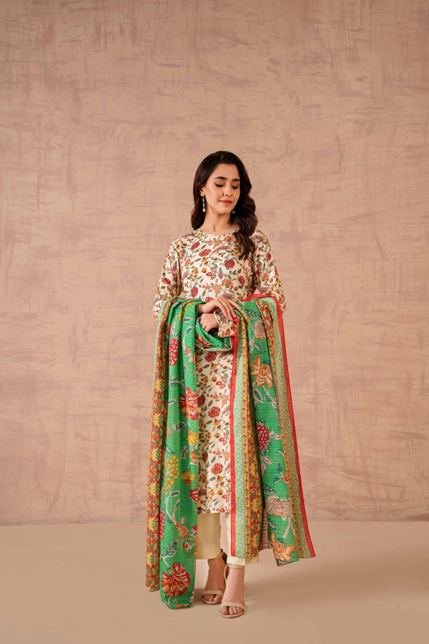 Nishat Linen - 3 Piece - Printed Suit - 42301751