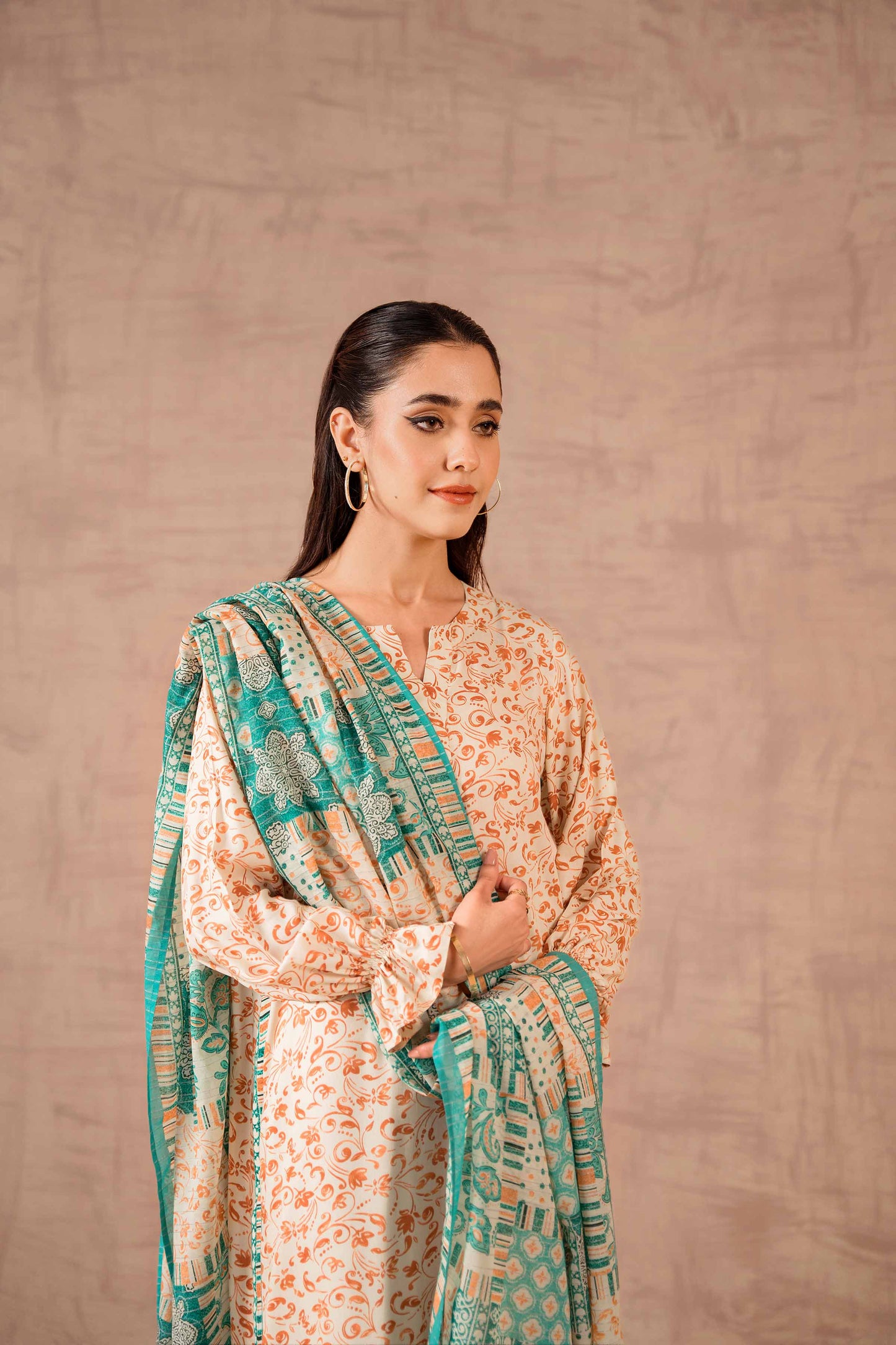 Nishat Linen - 3 Piece - Printed Suit - 42301752