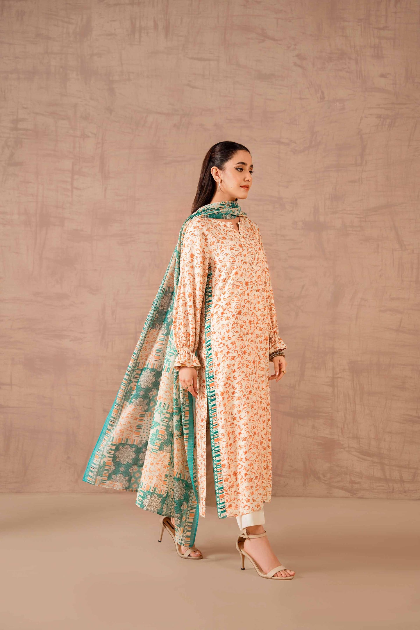 Nishat Linen - 3 Piece - Printed Suit - 42301752