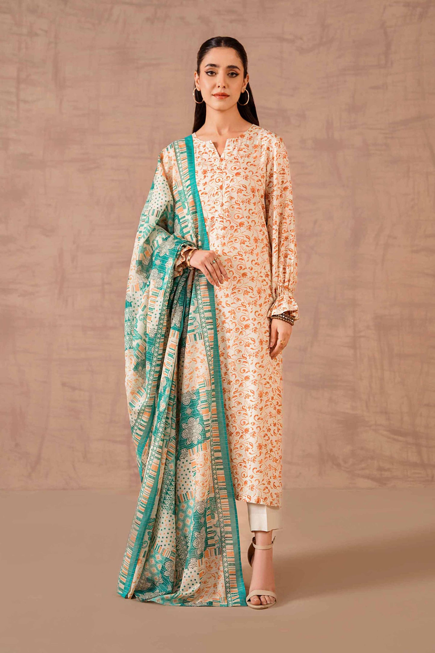 Nishat Linen - 3 Piece - Printed Suit - 42301752