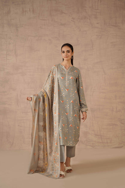 Nishat Linen - 3 Piece - Printed Suit - 42301753