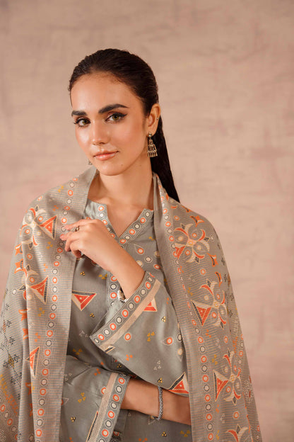 Nishat Linen - 3 Piece - Printed Suit - 42301753