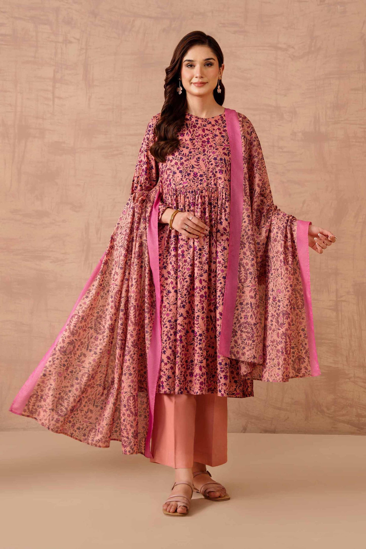 Nishat Linen - 3 Piece - Printed Suit - 42301755