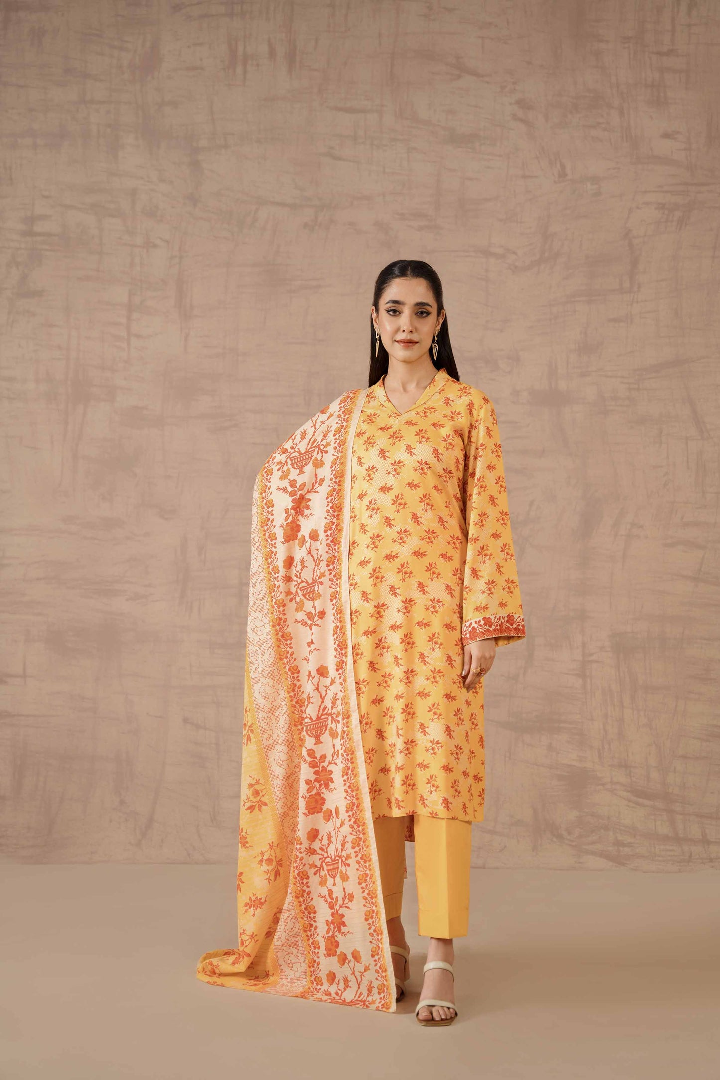 Nishat Linen - 3 Piece - Printed Suit - 42301756