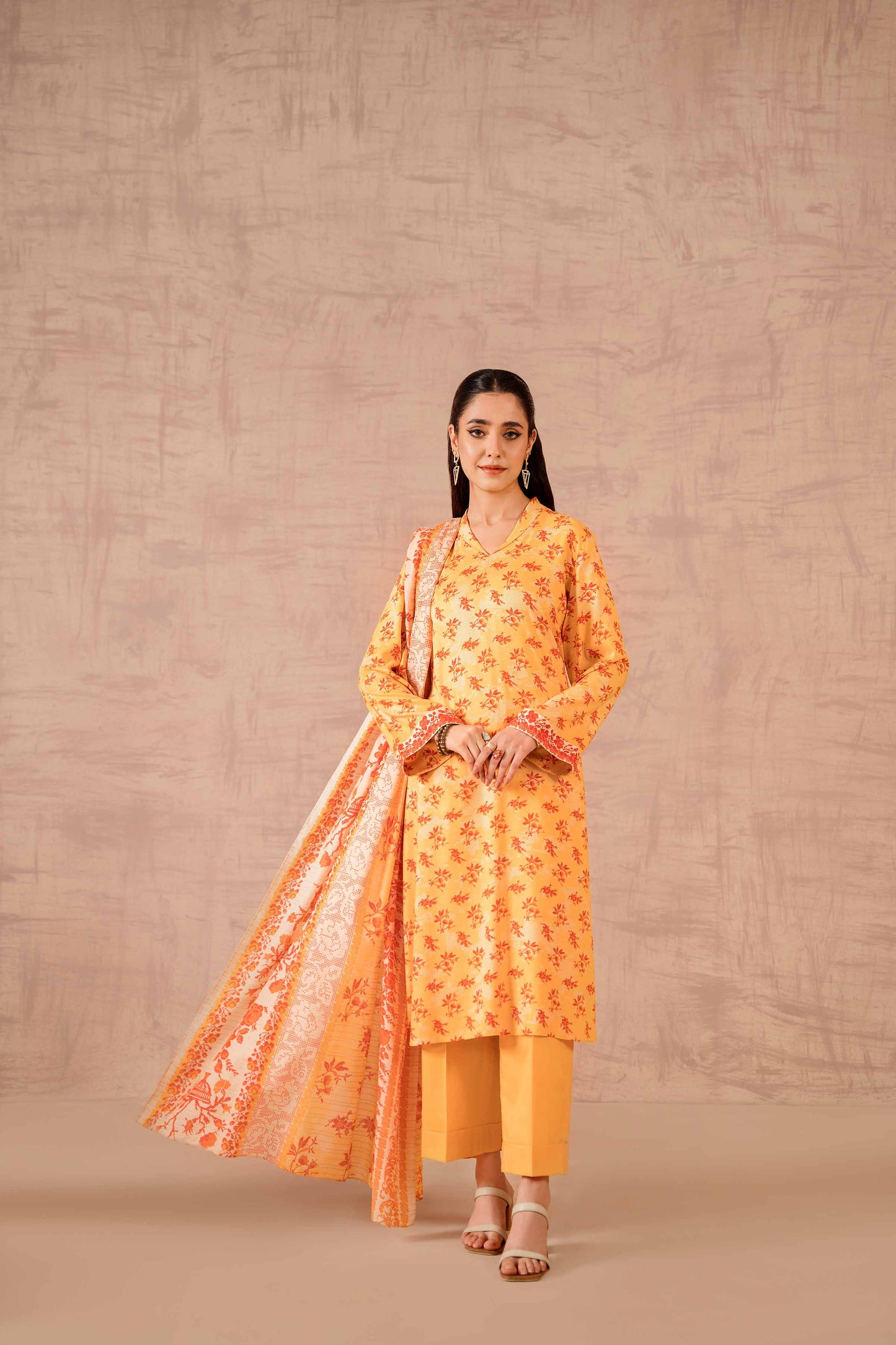 Nishat Linen - 3 Piece - Printed Suit - 42301756