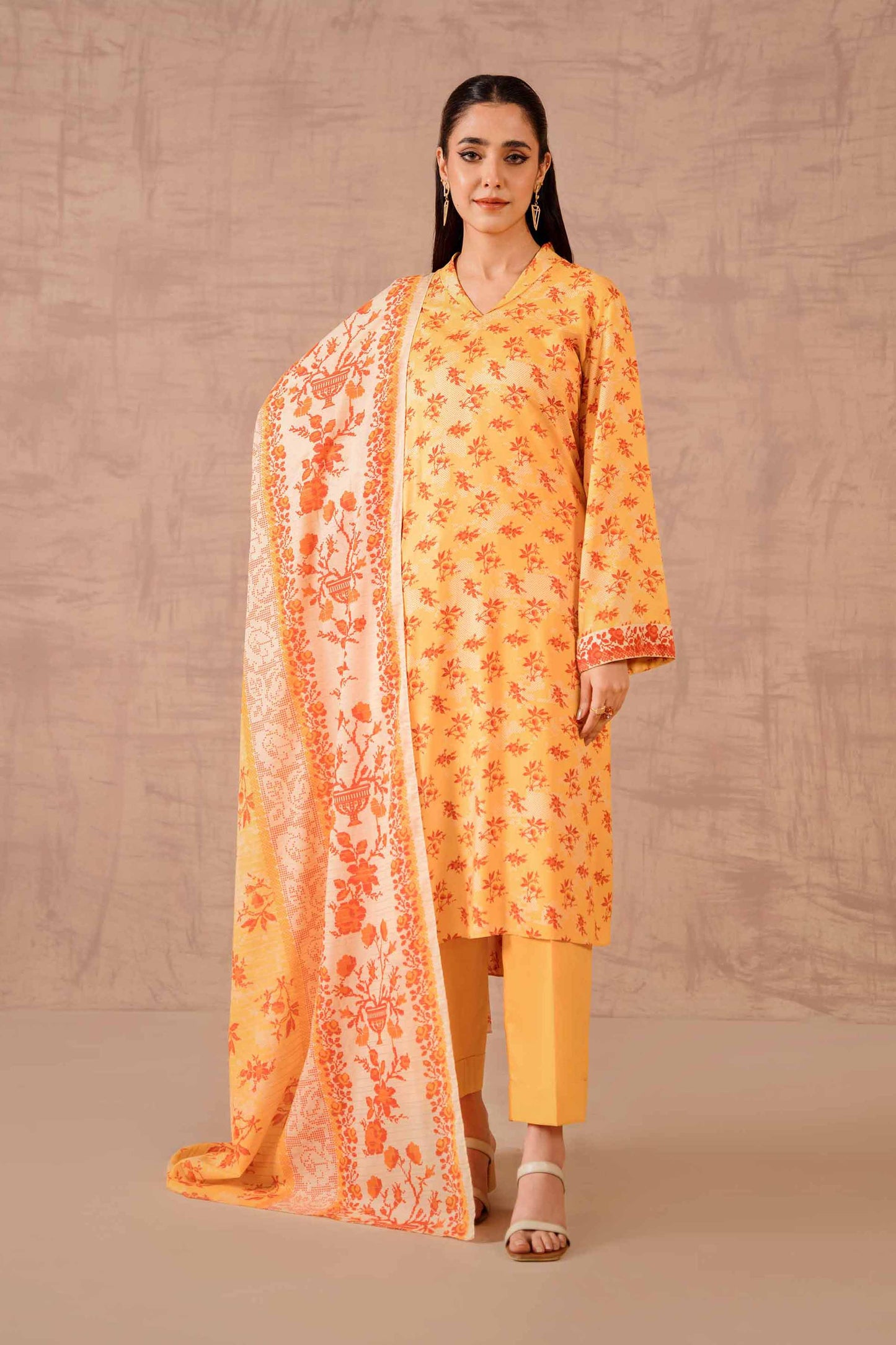 Nishat Linen - 3 Piece - Printed Suit - 42301756