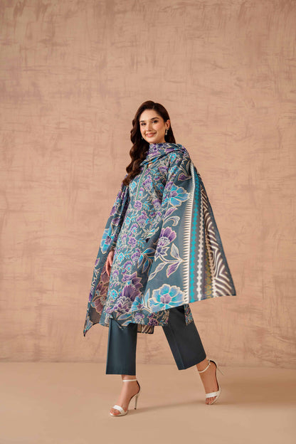 Nishat Linen - 3 Piece - Printed Suit - 42301778