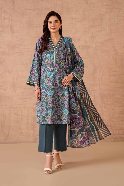 Nishat Linen - 3 Piece - Printed Suit - 42301778