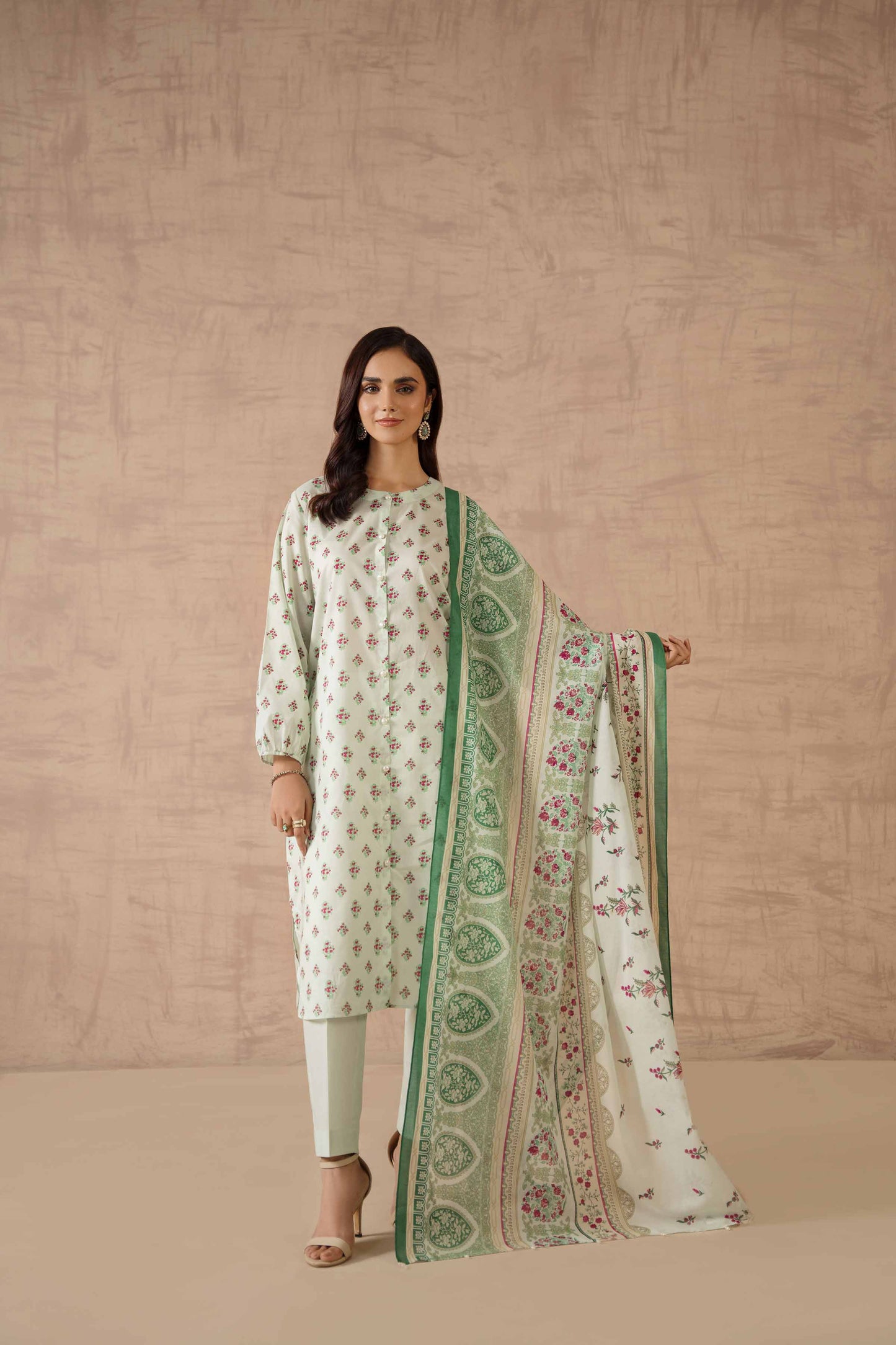 Nishat Linen - 3 Piece - Printed Suit - 42301781