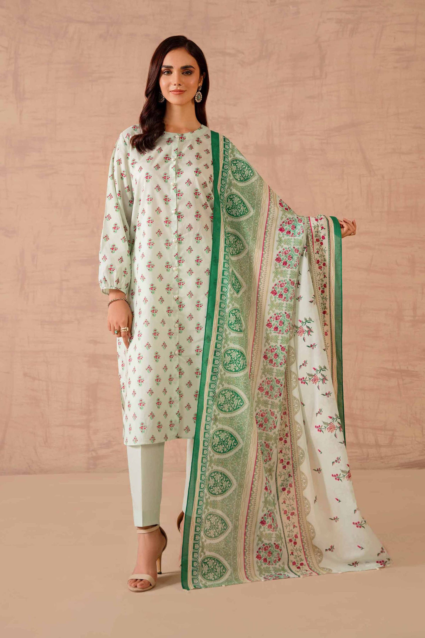 Nishat Linen - 3 Piece - Printed Suit - 42301781