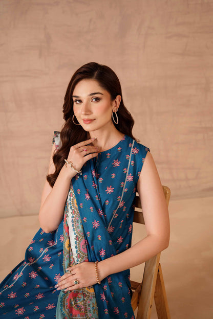 Nishat Linen - 3 Piece - Printed Suit - 42301786