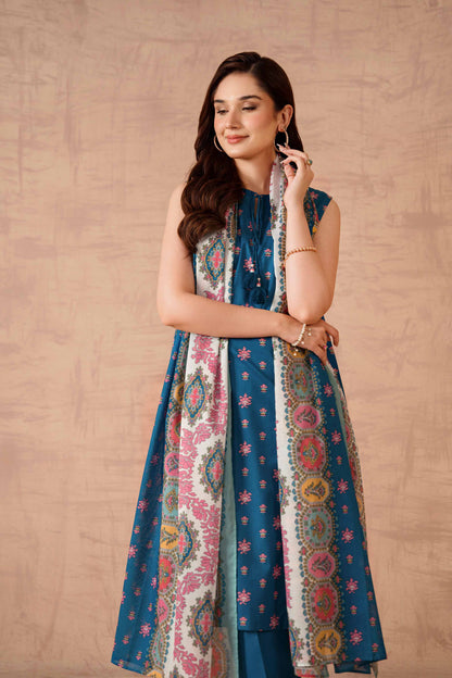 Nishat Linen - 3 Piece - Printed Suit - 42301786