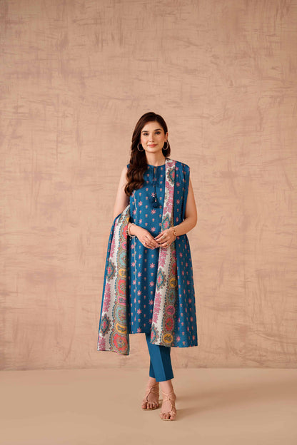 Nishat Linen - 3 Piece - Printed Suit - 42301786