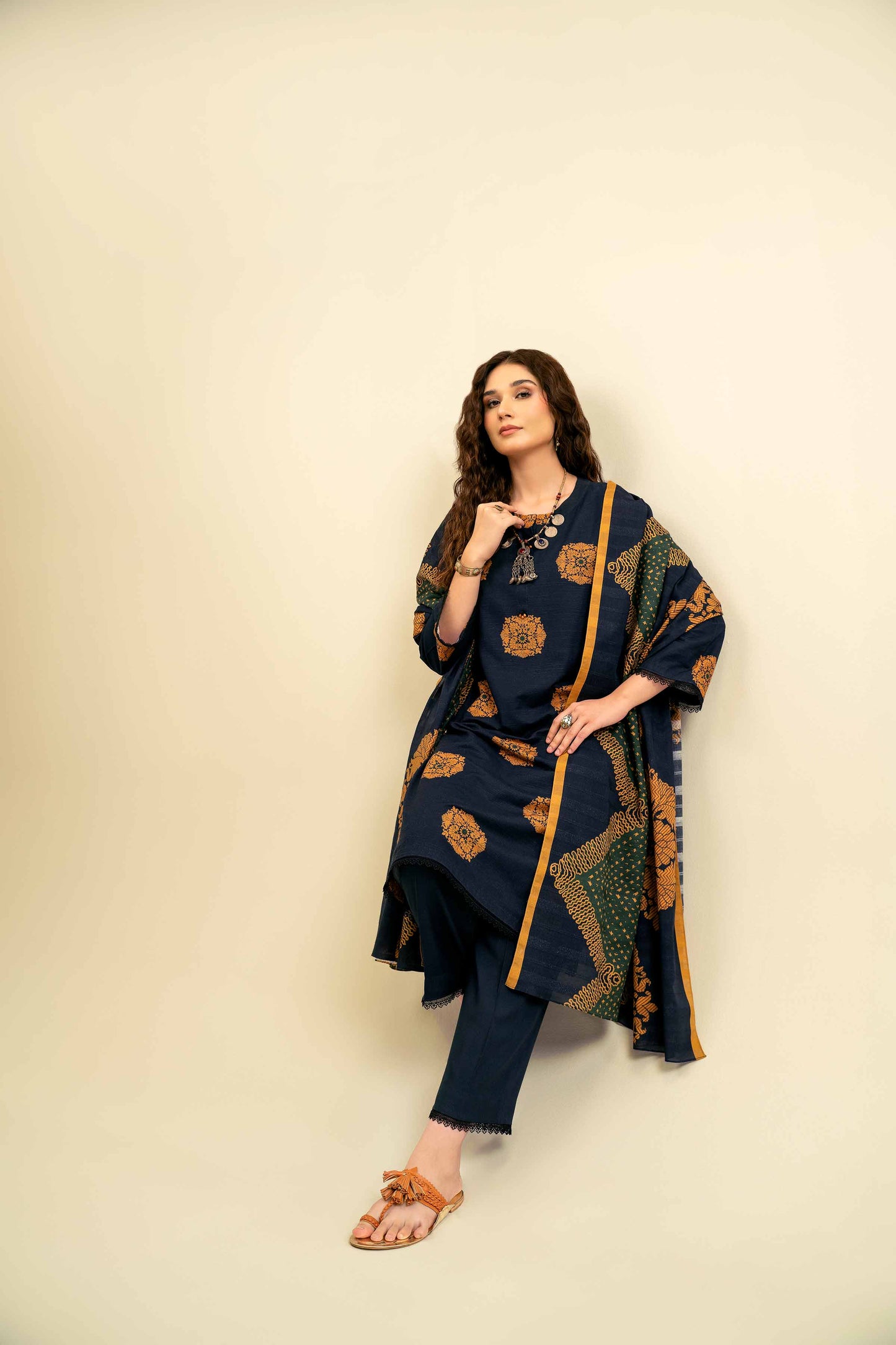 Nishat Linen - 3 Piece - Printed Suit - 42301828