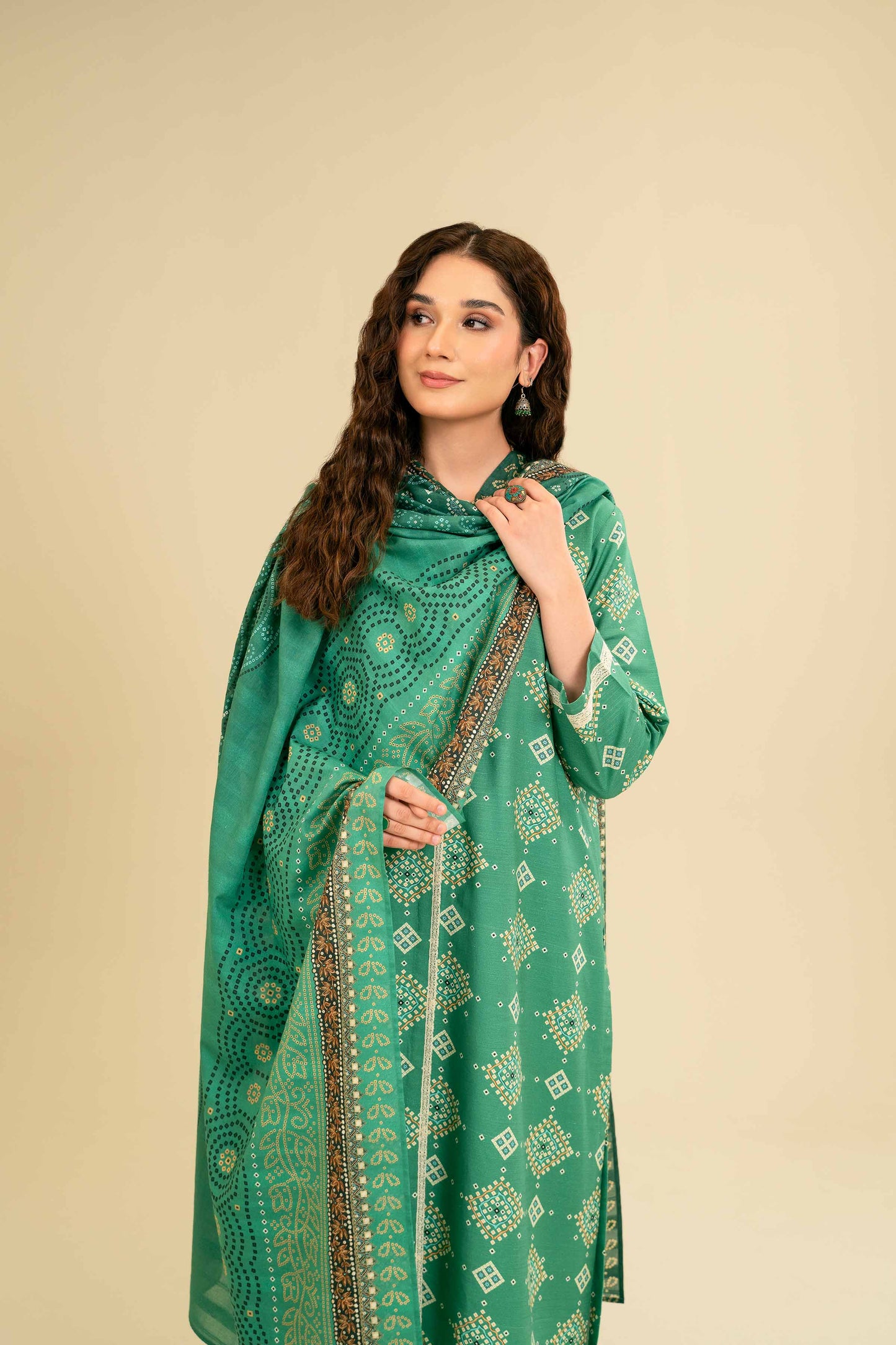 Nishat Linen - 3 Piece - Printed Suit - 42301829