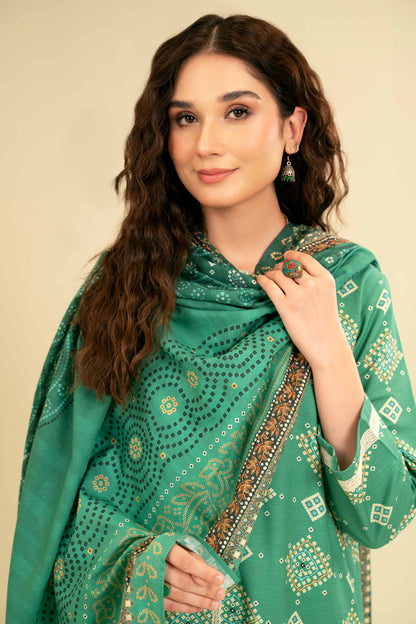 Nishat Linen - 3 Piece - Printed Suit - 42301829