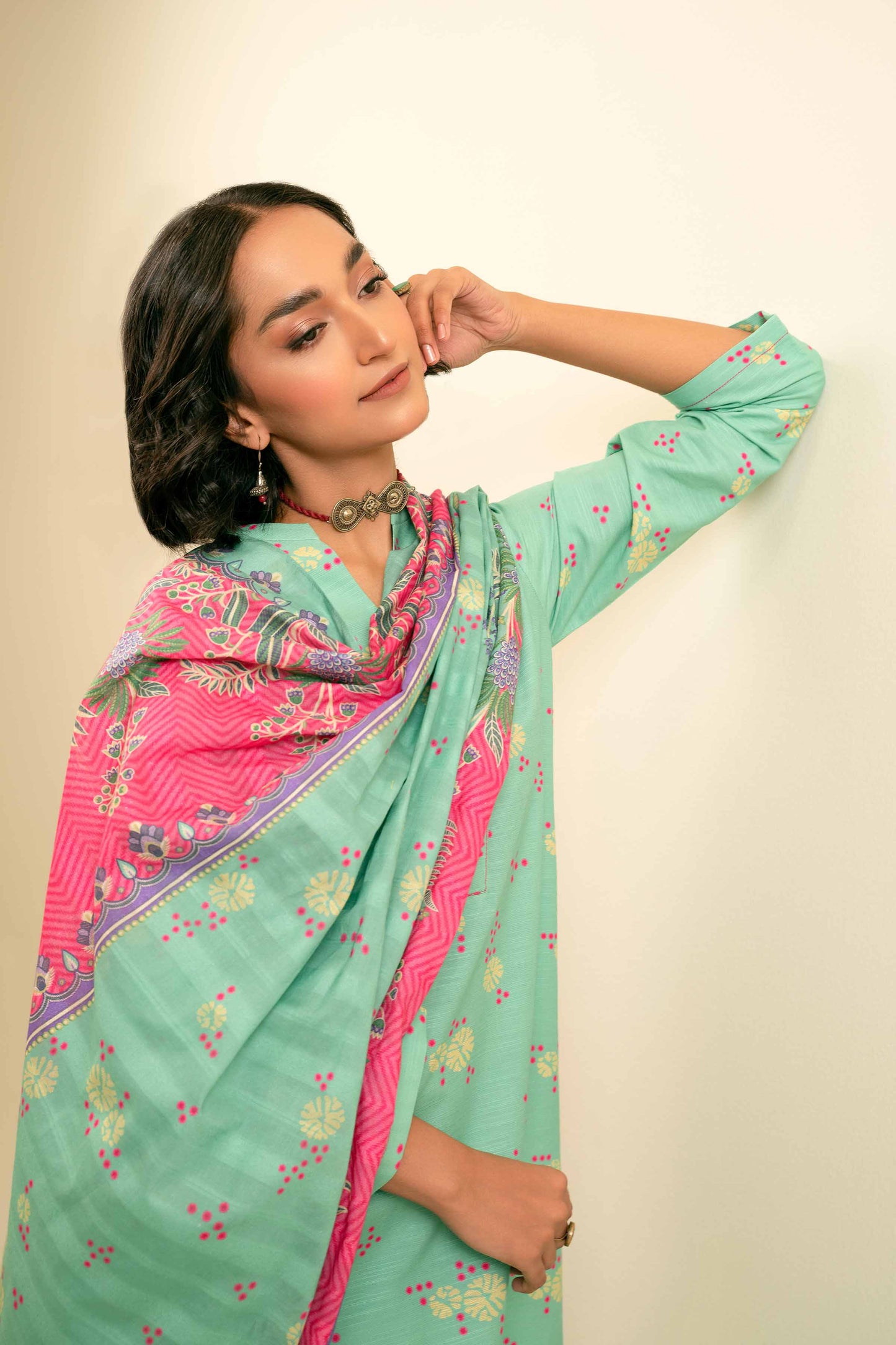 Nishat Linen - 3 Piece - Printed Suit - 42301832