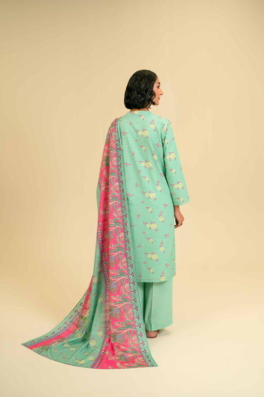 Nishat Linen - 3 Piece - Printed Suit - 42301832