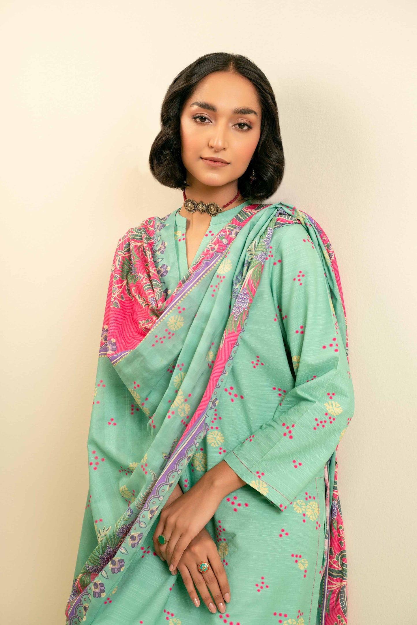 Nishat Linen - 3 Piece - Printed Suit - 42301832