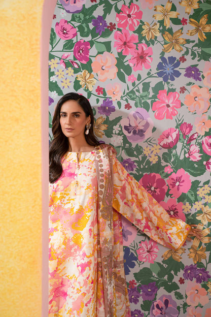 Nishat Linen - 3 Piece - Printed Suit - 42301833