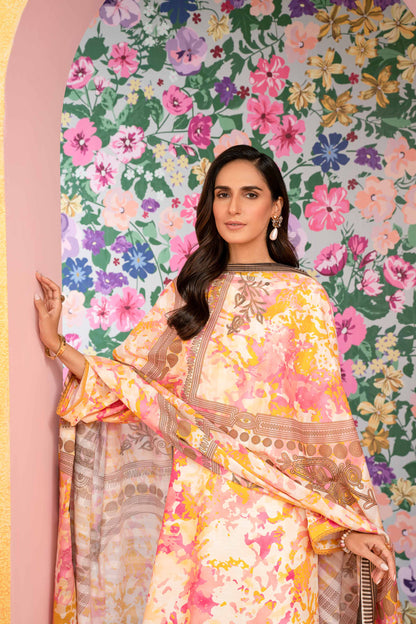 Nishat Linen - 3 Piece - Printed Suit - 42301833