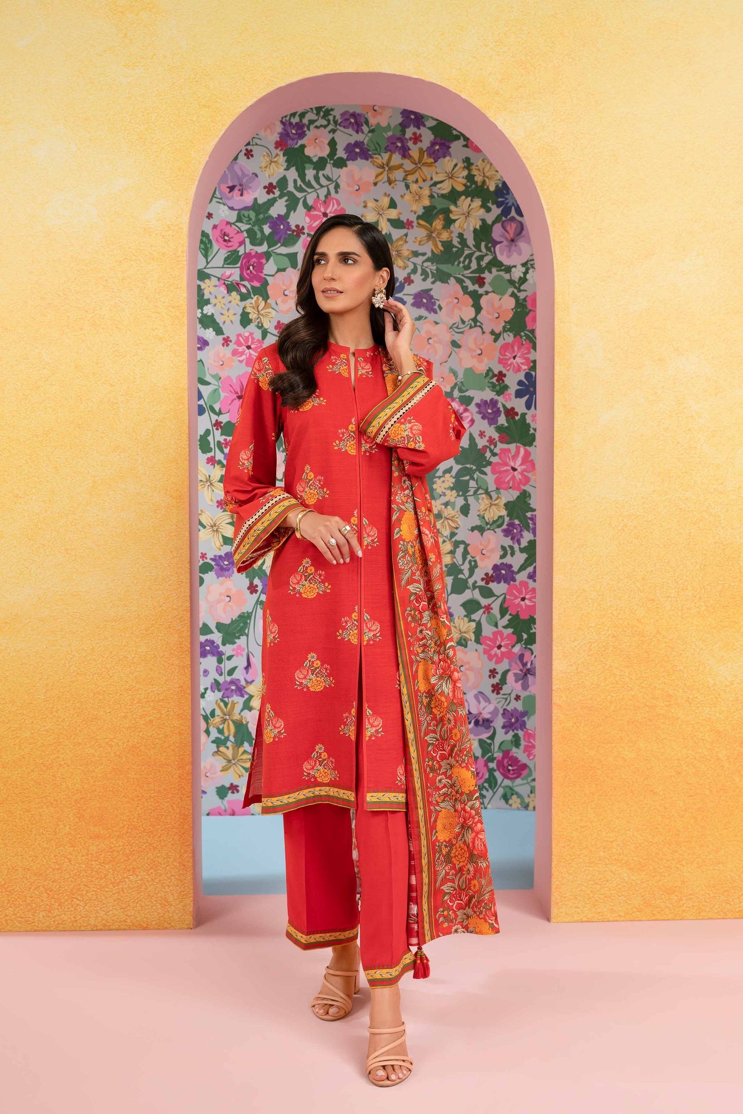 Nishat Linen - 3 Piece - Printed Suit - 42301834