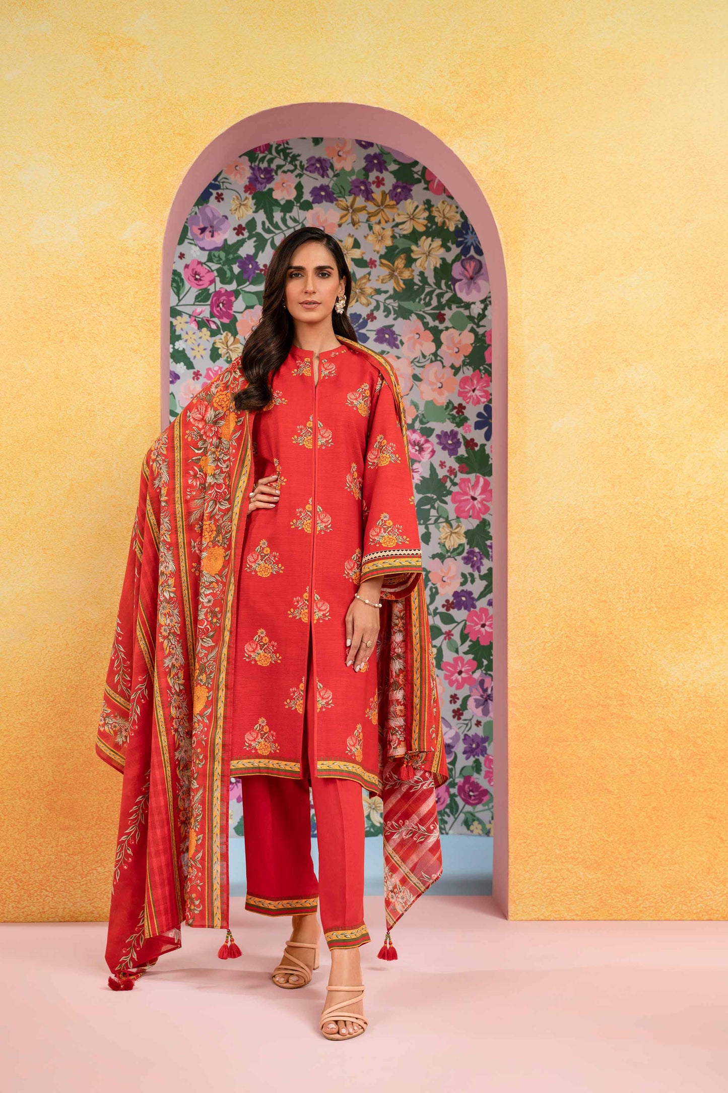 Nishat Linen - 3 Piece - Printed Suit - 42301834