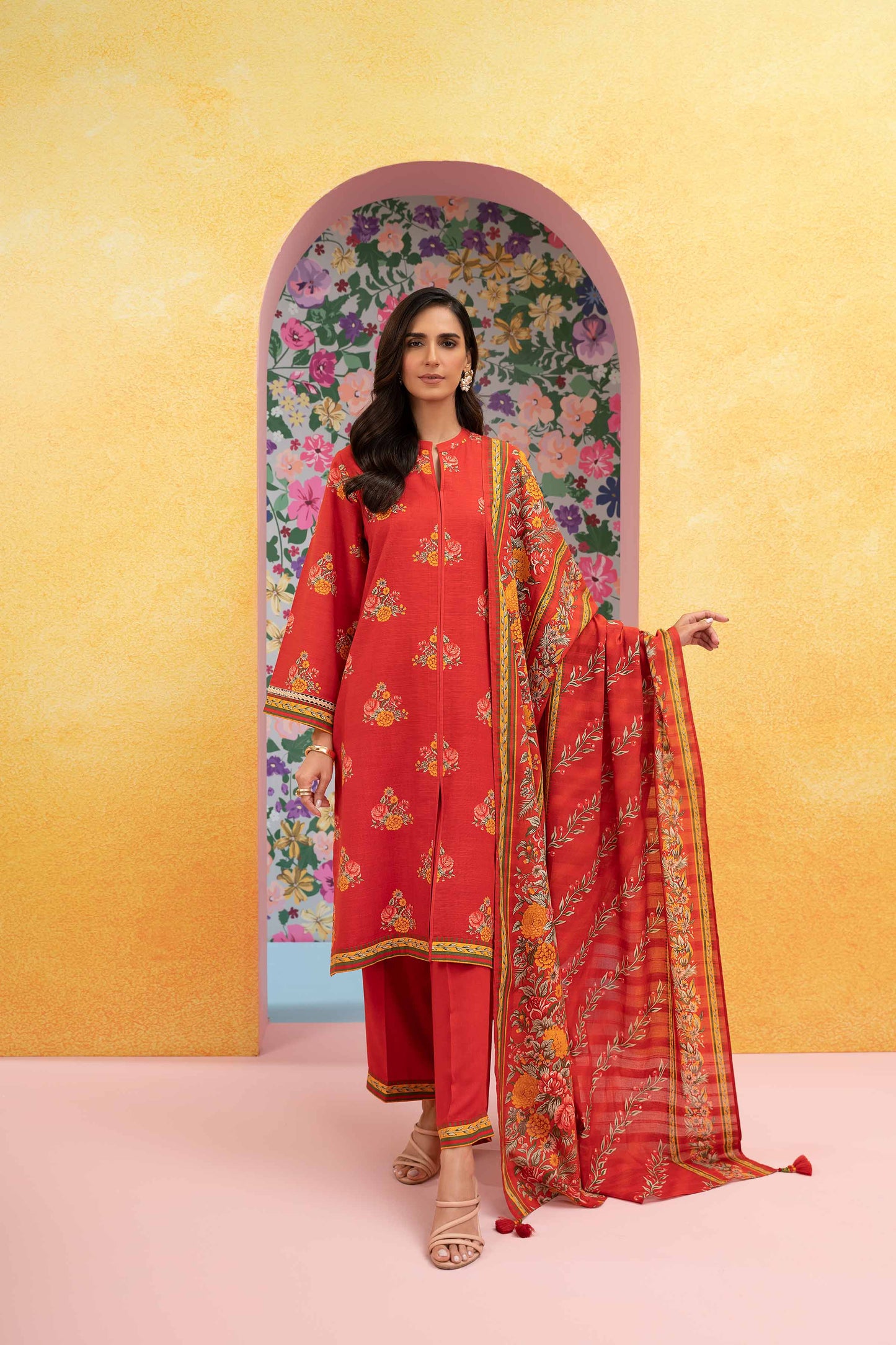 Nishat Linen - 3 Piece - Printed Suit - 42301834