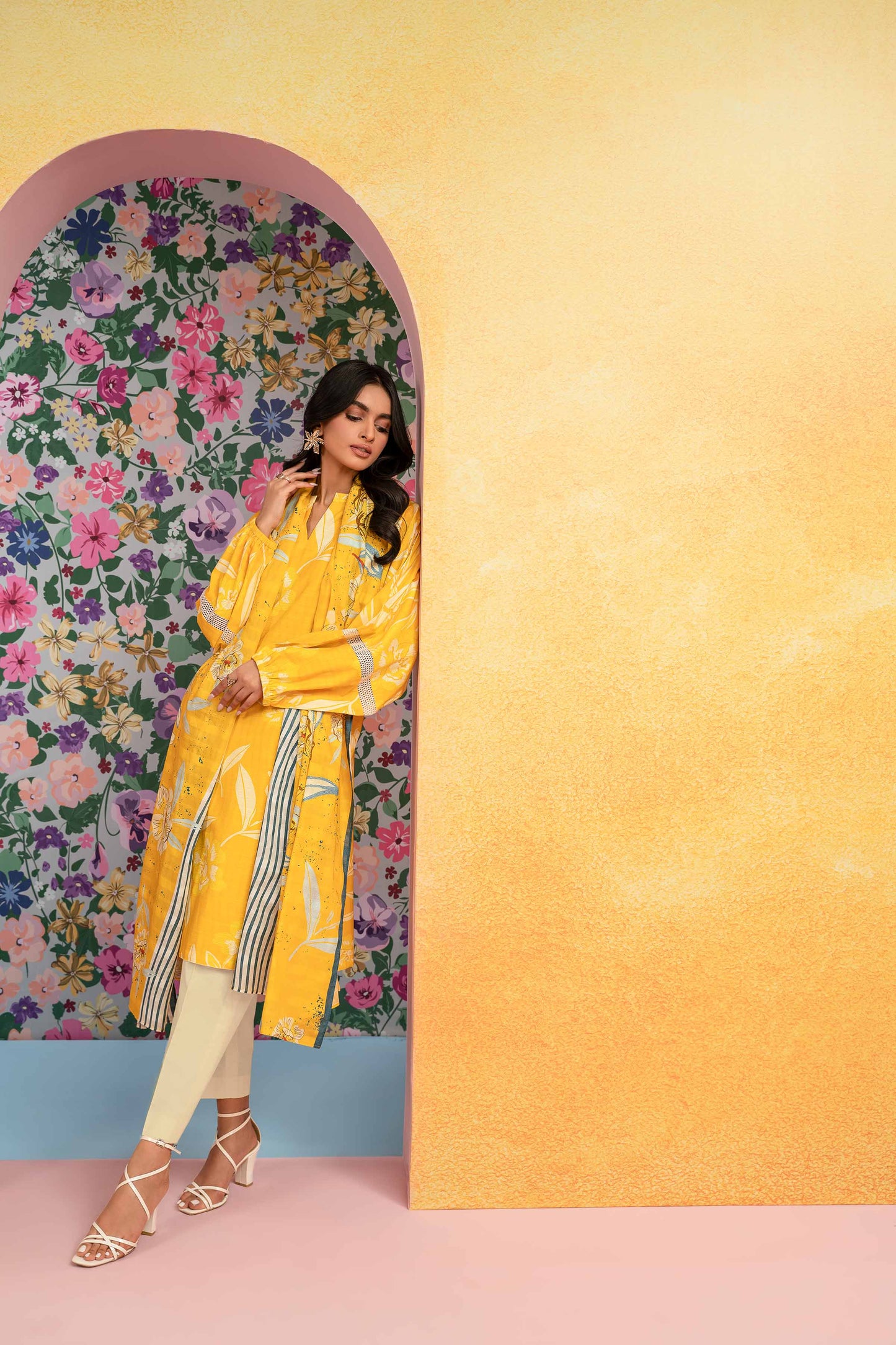 Nishat Linen - 3 Piece - Printed Suit - 42301835