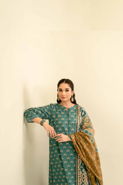 Nishat Linen - 3 Piece - Printed Suit - 42301836