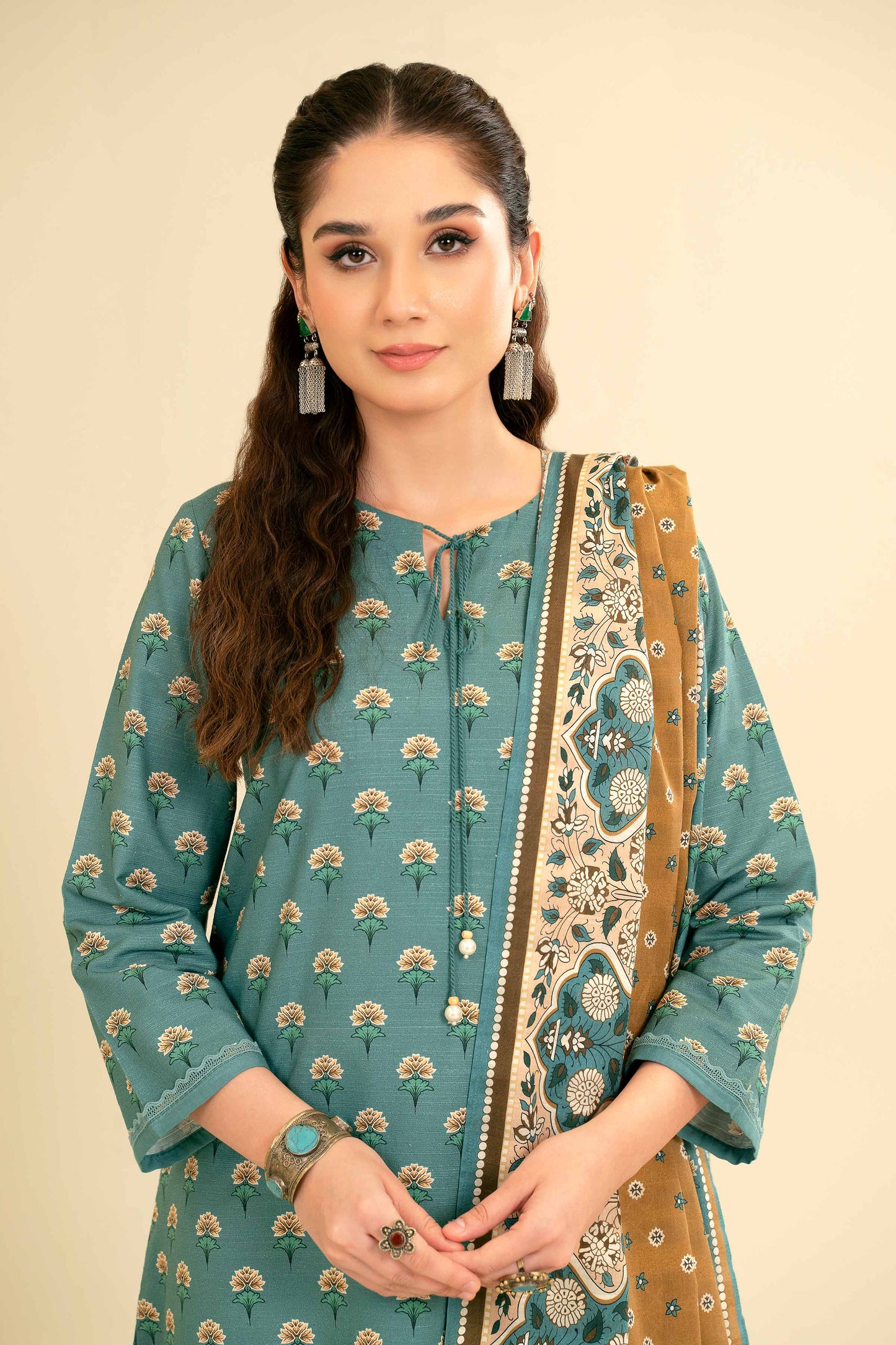 Nishat Linen - 3 Piece - Printed Suit - 42301836