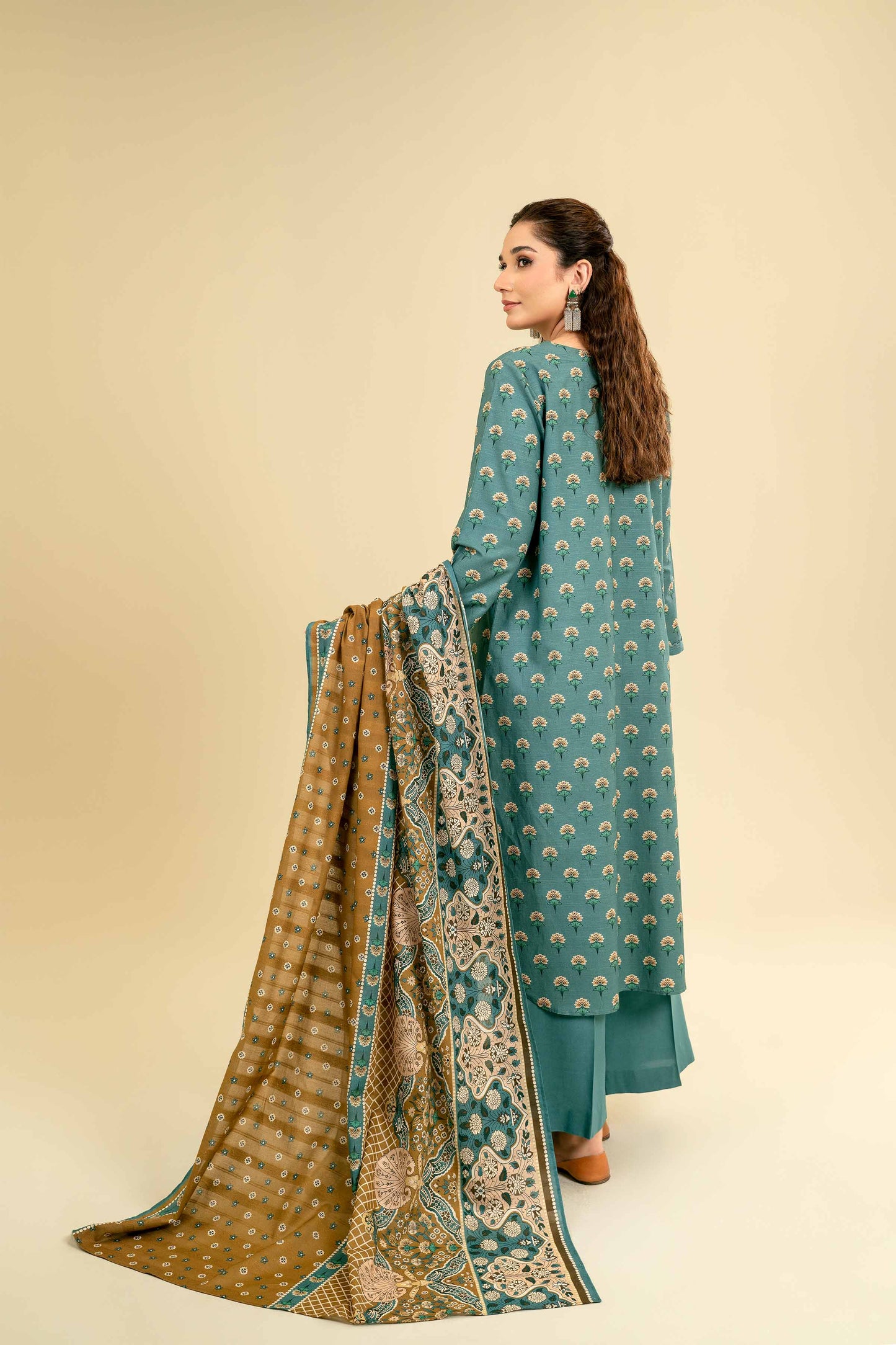 Nishat Linen - 3 Piece - Printed Suit - 42301836