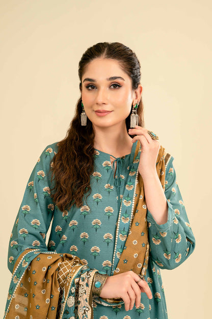 Nishat Linen - 3 Piece - Printed Suit - 42301836