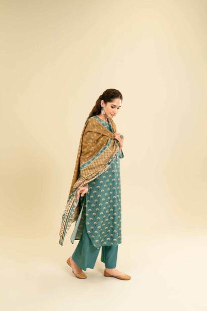 Nishat Linen - 3 Piece - Printed Suit - 42301836