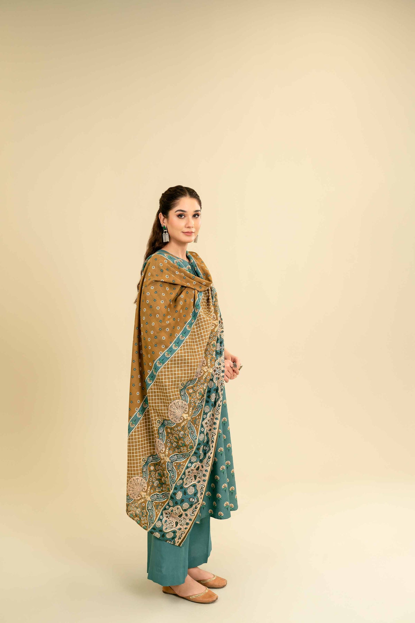 Nishat Linen - 3 Piece - Printed Suit - 42301836