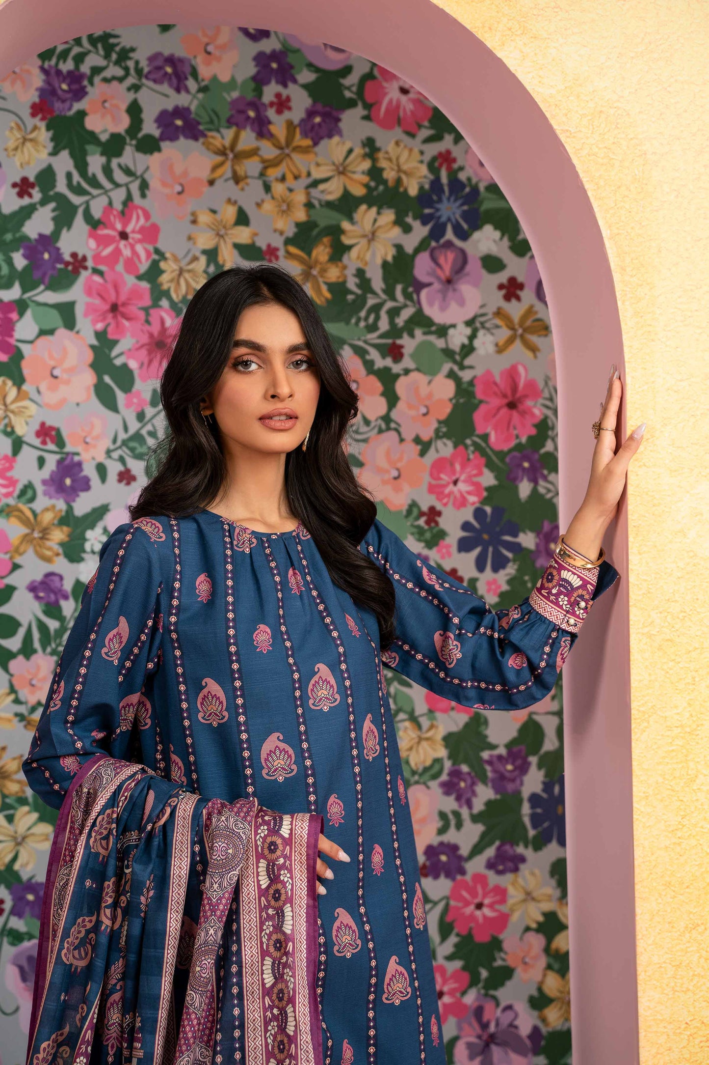 Nishat Linen - 3 Piece - Printed Suit - 42301838