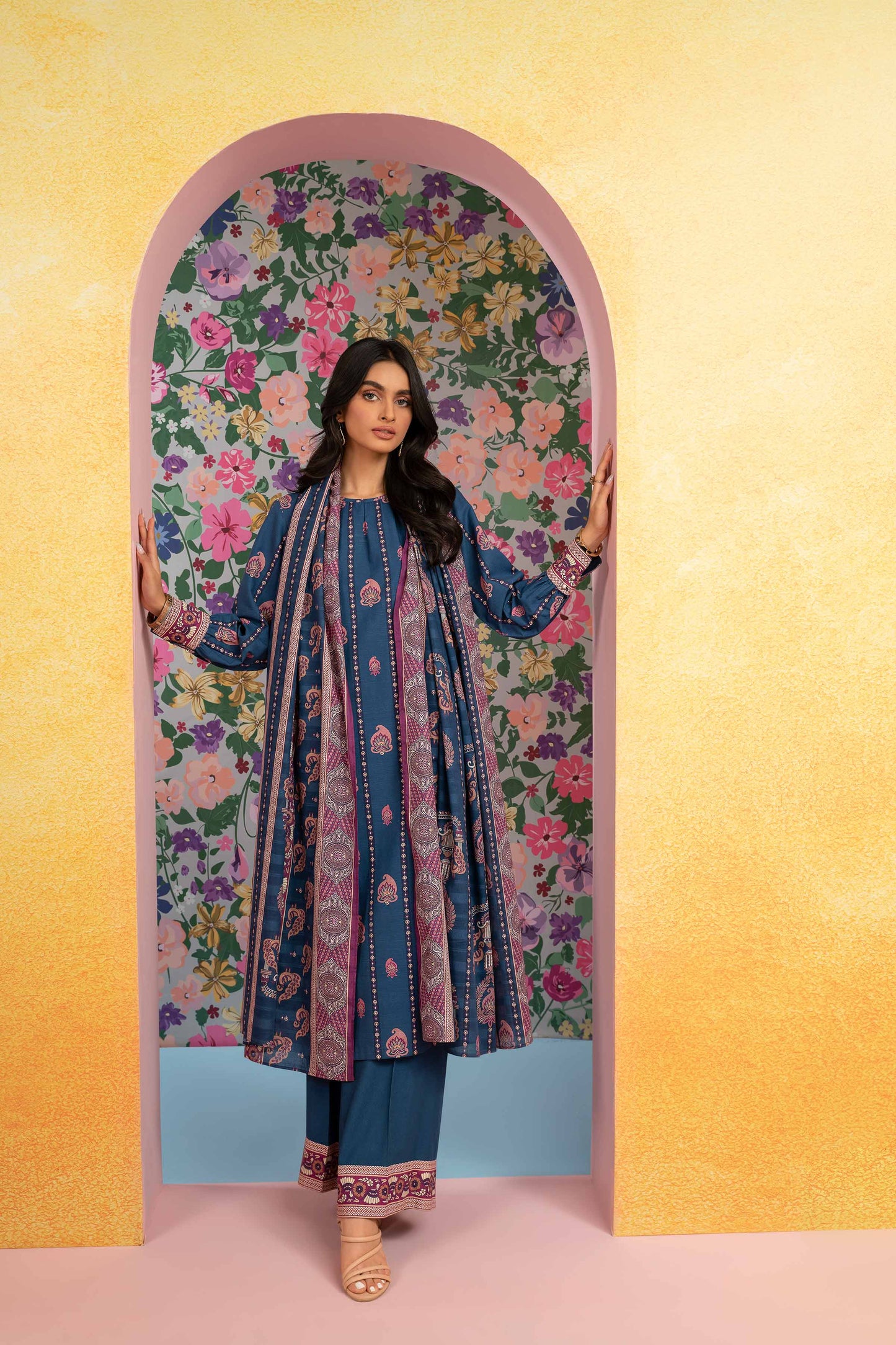 Nishat Linen - 3 Piece - Printed Suit - 42301838