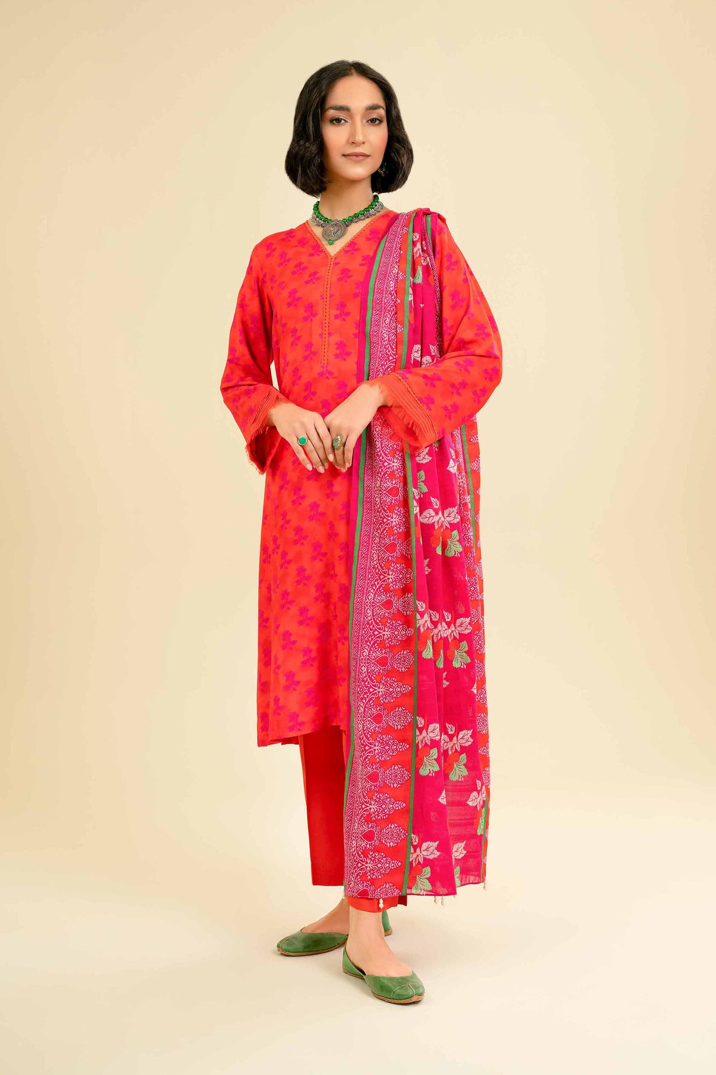 Nishat Linen - 3 Piece - Printed Suit - 42301843