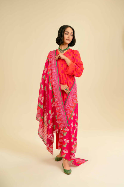 Nishat Linen - 3 Piece - Printed Suit - 42301843