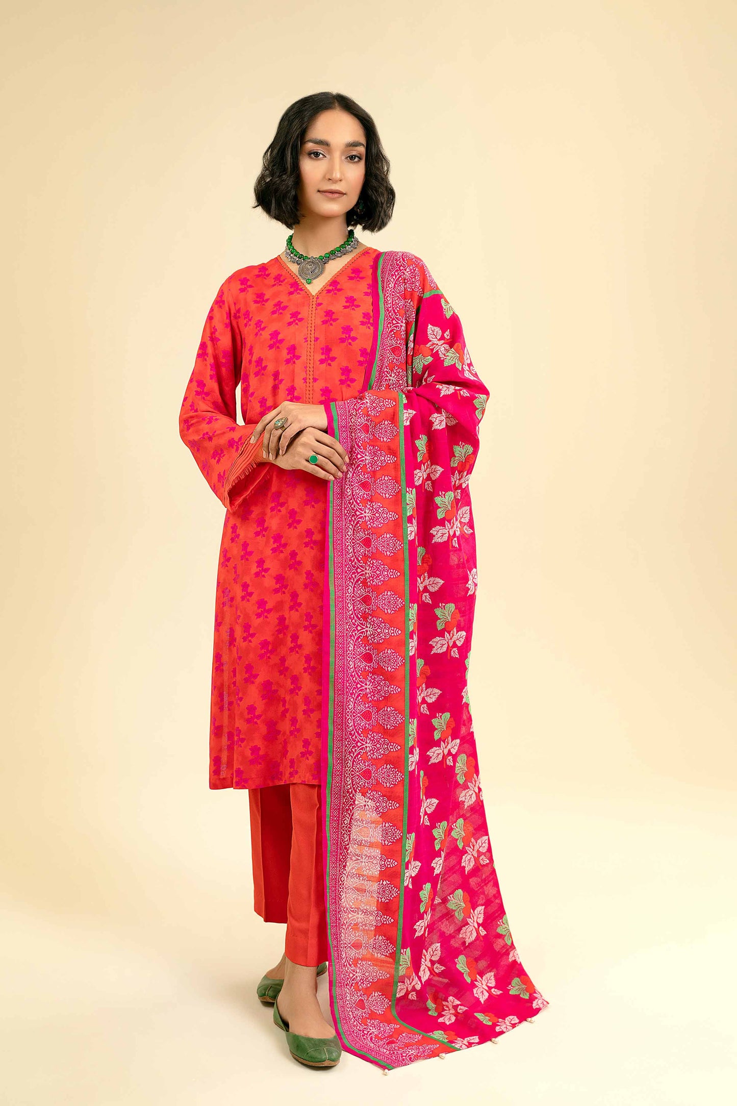 Nishat Linen - 3 Piece - Printed Suit - 42301843