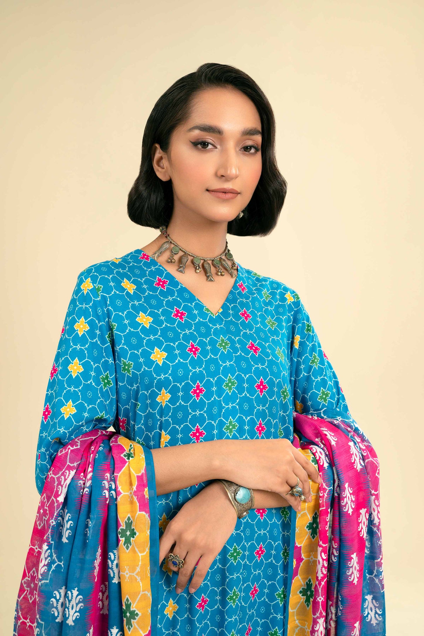 Nishat Linen - 3 Piece - Printed Suit - 42301845