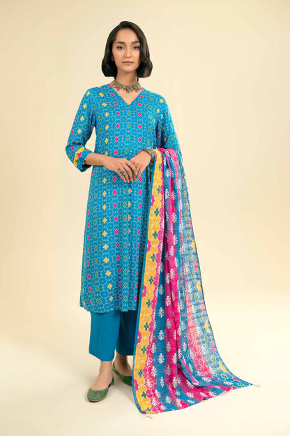 Nishat Linen - 3 Piece - Printed Suit - 42301845