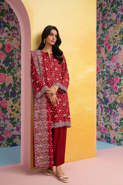 Nishat Linen - 3 Piece - Printed Suit - 42301846