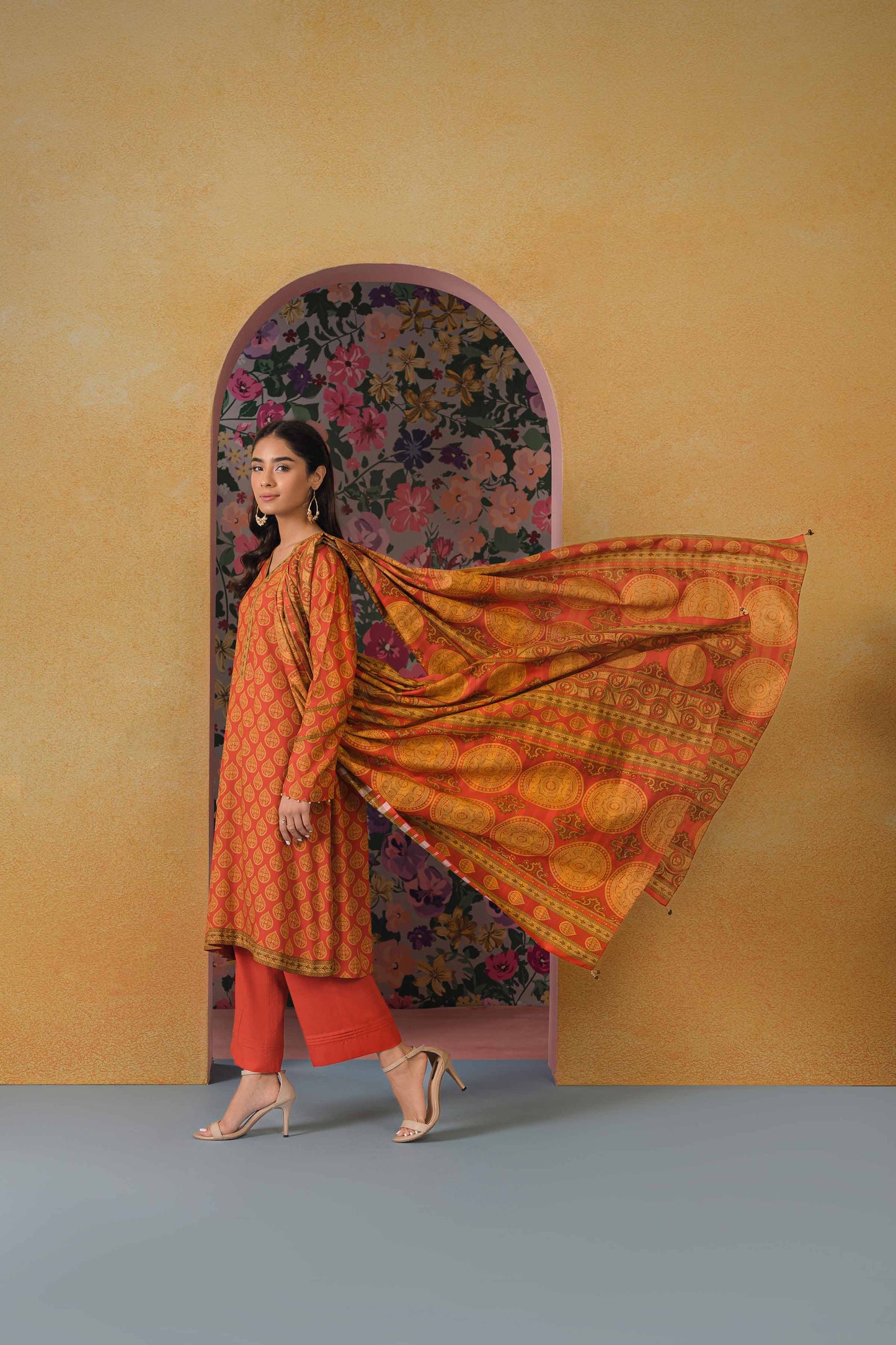 Nishat Linen - 3 Piece - Printed Suit - 42301850