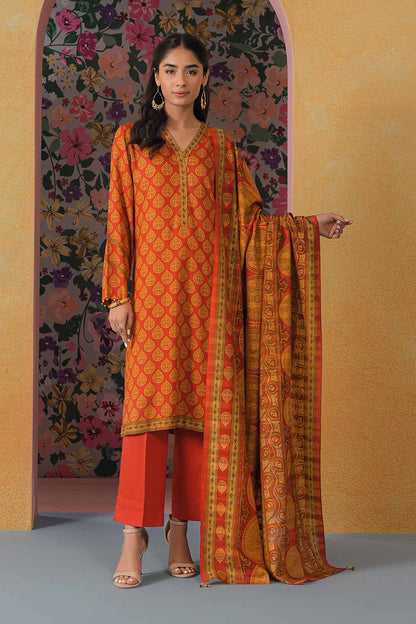 Nishat Linen - 3 Piece - Printed Suit - 42301850