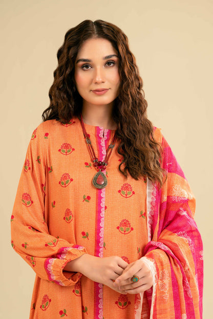 Nishat Linen - 3 Piece - Printed Suit - 42301852